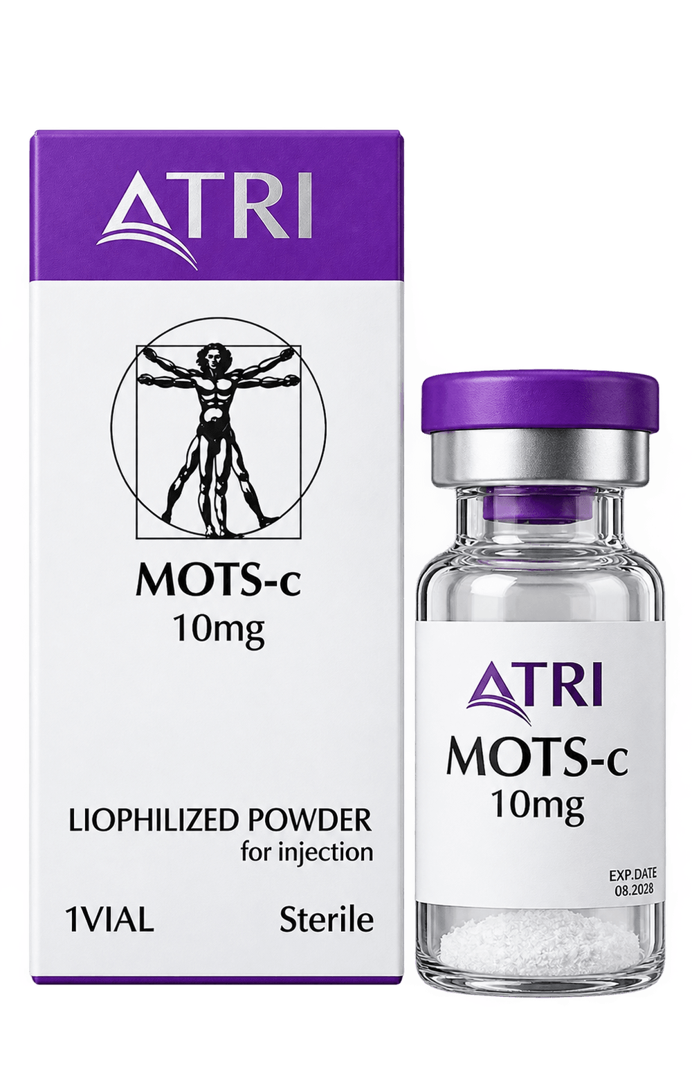 ATRI MOTS-c 10mg — флакон и упаковка