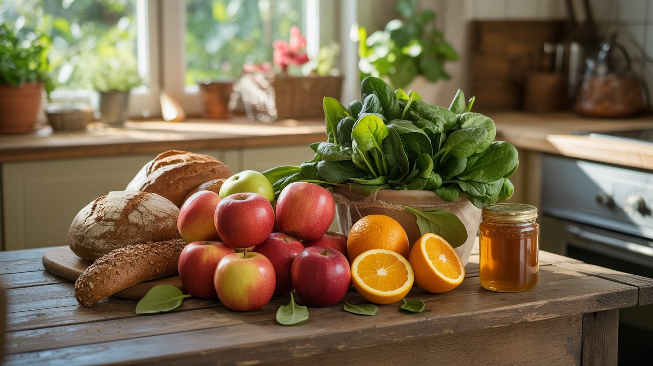 Полезные продукты осенью